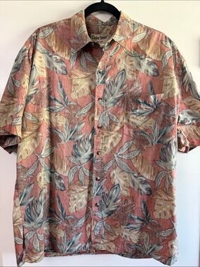 VTG Cooke Street Honolulu Reverse Print Aloha Shirt - Made In Hawaii - Large
